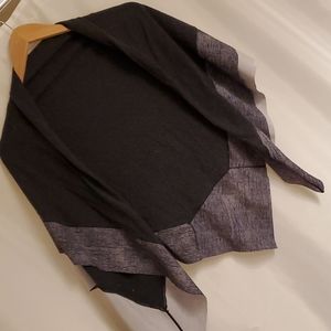 Lululemon scarf with pocket, heathered dark grey